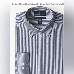 Men button down dress shirt